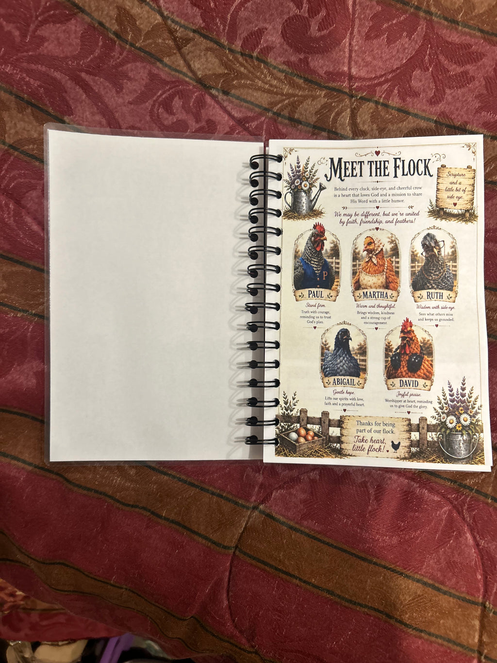 “Talk of the Flock” 2027 Planner