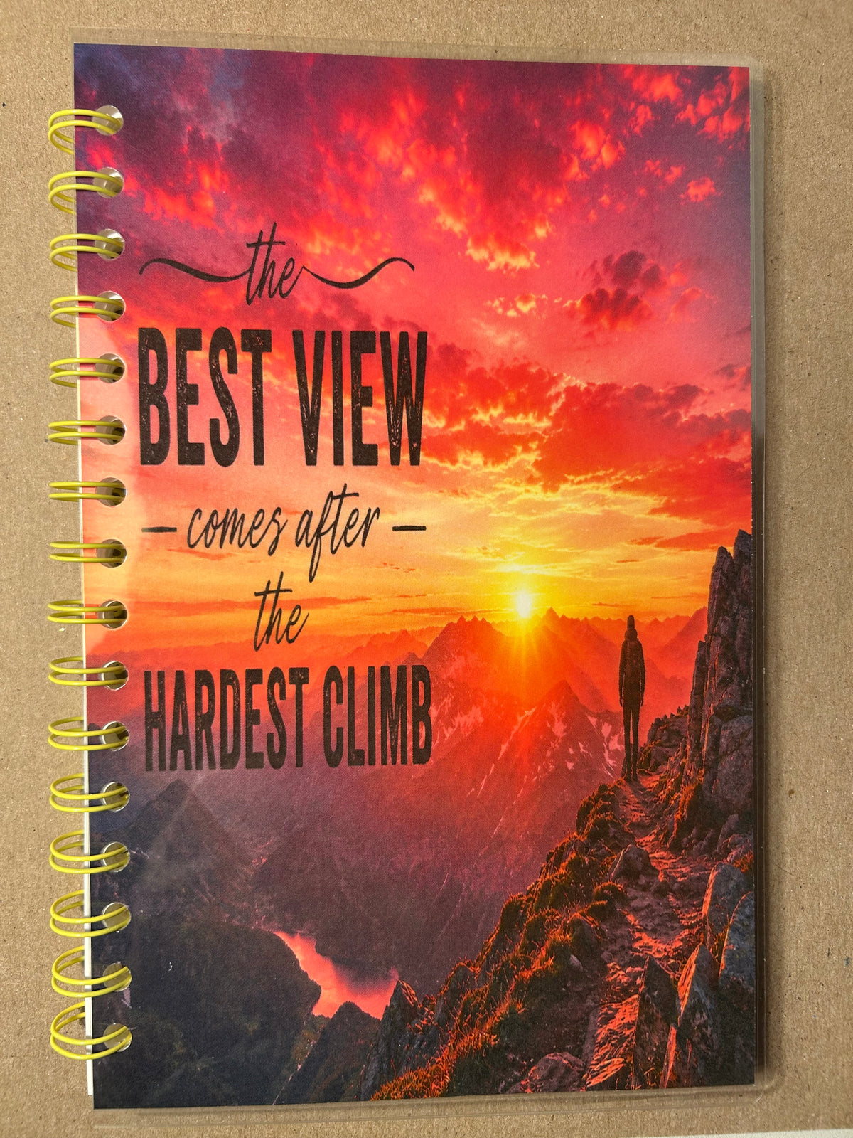 Mountain View spiral lined journal