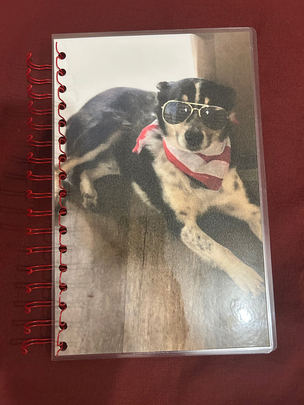 American Dog Spiral (lined) Notebook