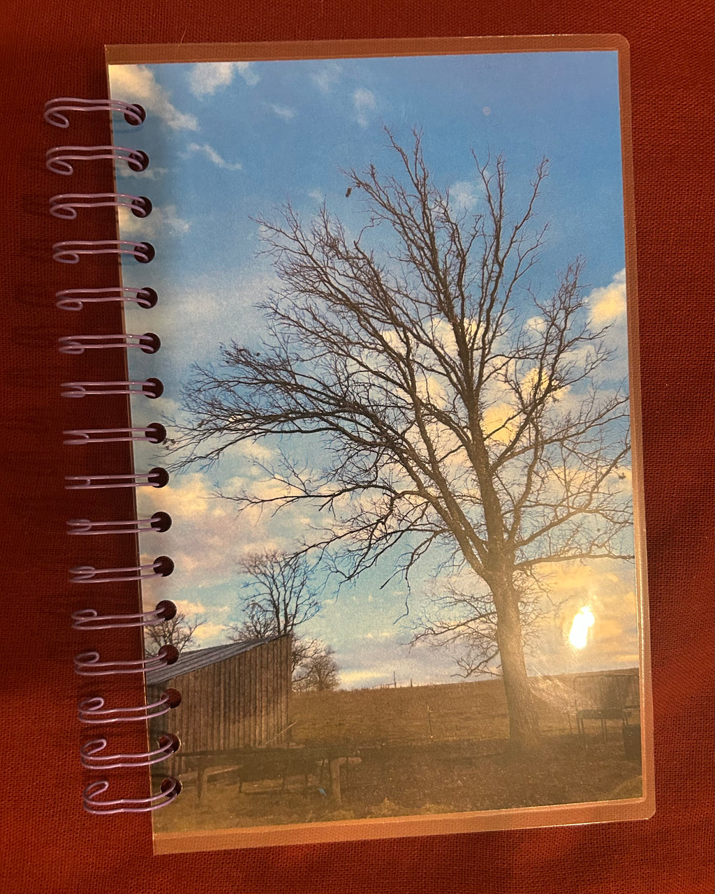 Country Tree Spiral (lined) Notebook