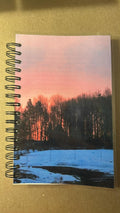 Country Sunset (lined) Spiral Notebook